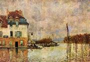 Alfred Sisley uberschwemmung von Port-Marly Germany oil painting artist